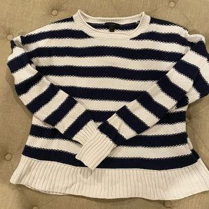 J Crew chunky stripe sweater